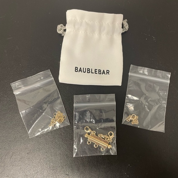BAUBLEBAR Build Your Own Necklace Clasp + 2” & 4” Necklace Extender. NEW - Picture 2 of 2